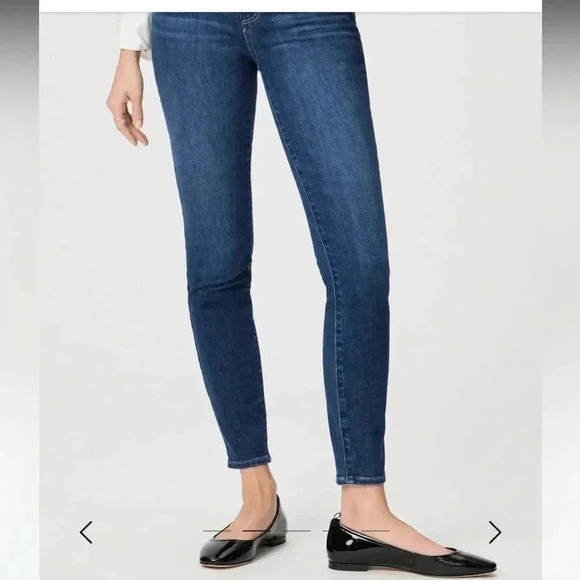 PAIGE - Verdugo  Ankle Ultra Skinny dark wash Ellora Size 25 - Picture 2 of 7